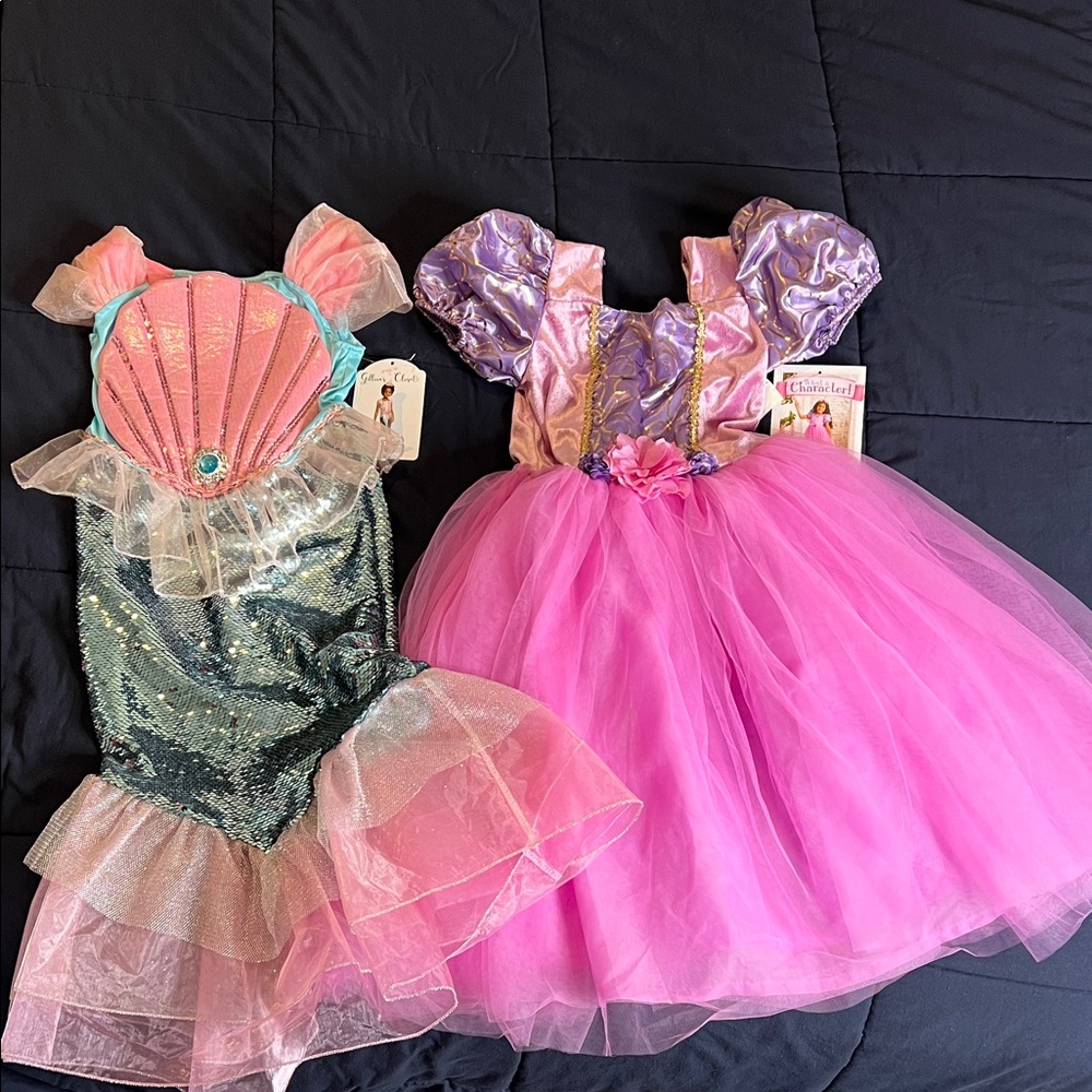 Pink and Purple Princess Costume Set